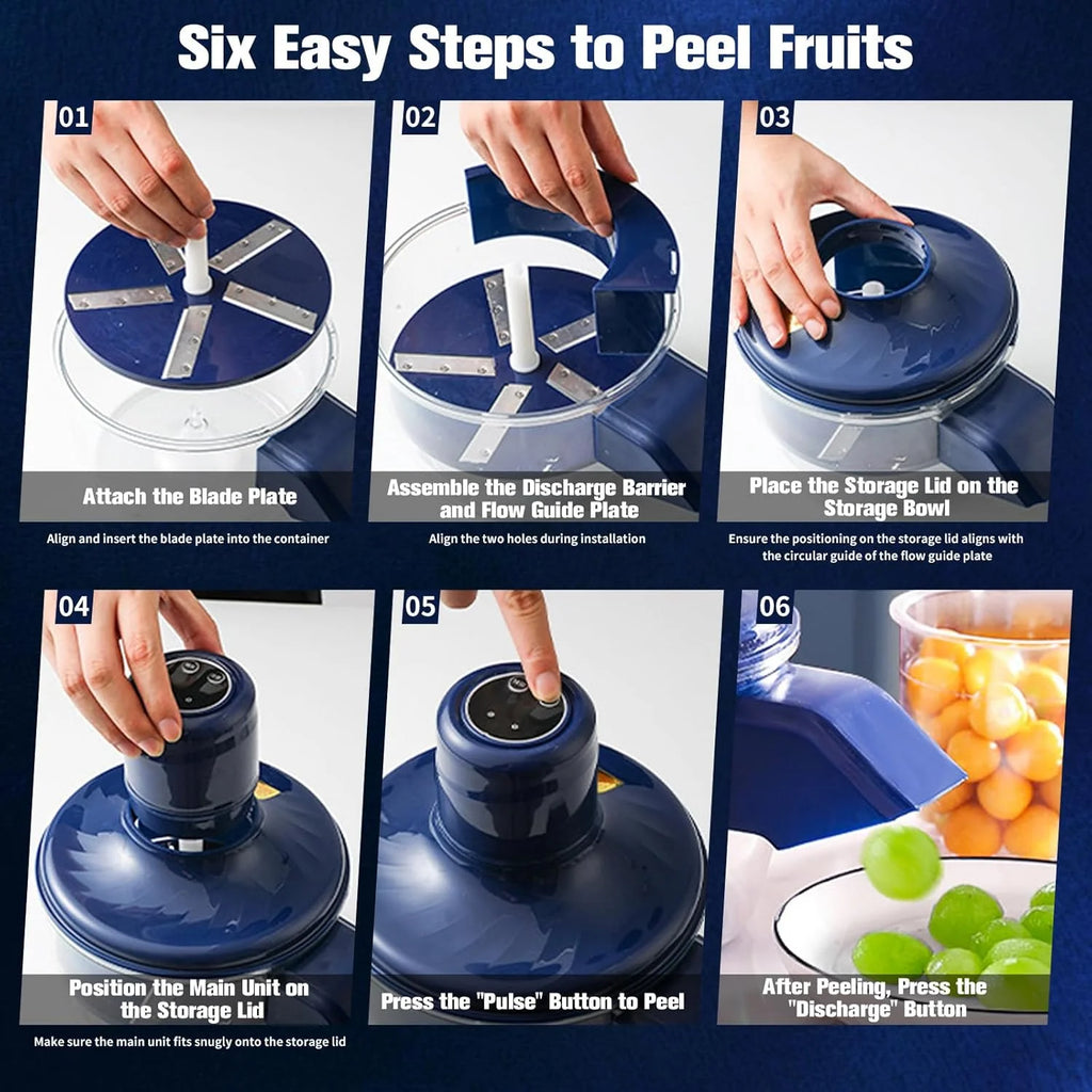 Multi-purpose Fruit And Vegetable Peeler Set (1 Set)
