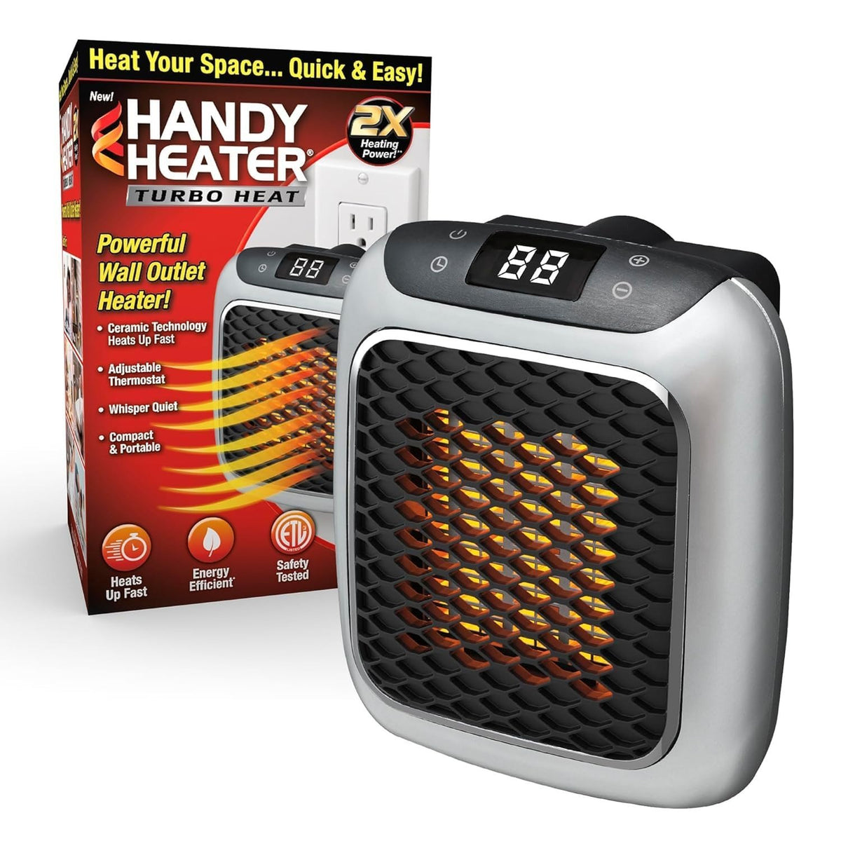 Handy Heater Plug-In Space Heater