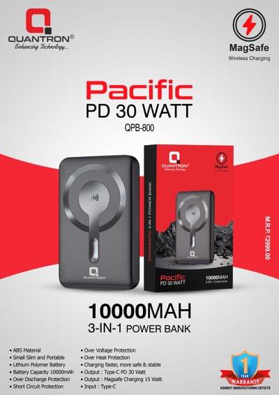 Qpw -800 wireless power bank