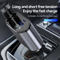 Retractable Fast-Charging Car Charger