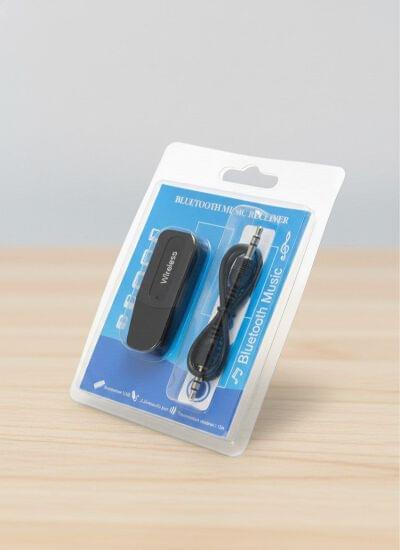 Wired car aux bt