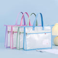 Transparent Mesh Document Holder Bag