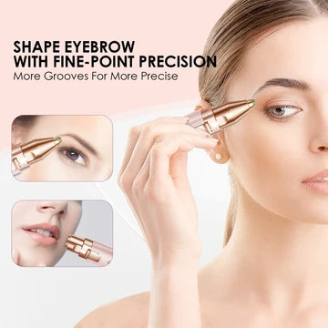 2 in 1 flawless eyebrow trimmer