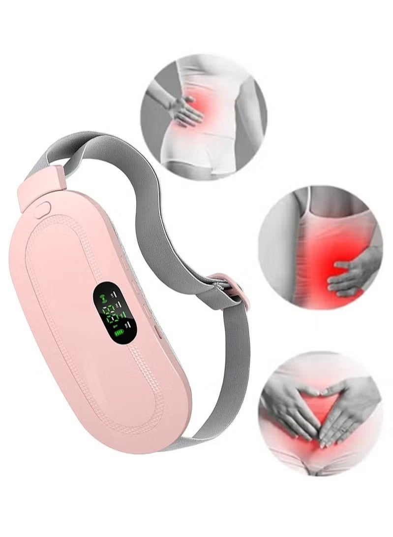 Cordless heating pad for menstrual relief