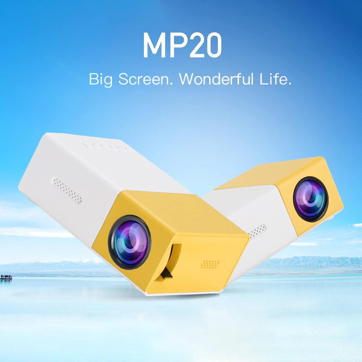 Portable Mini Home Theater LED Projector