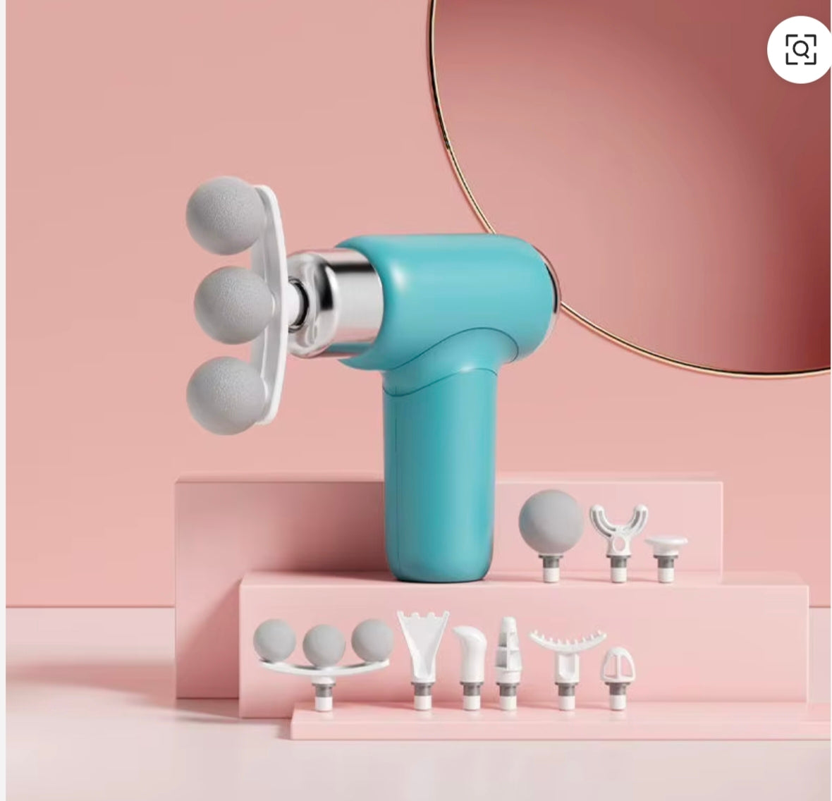 3 head premium massage gun