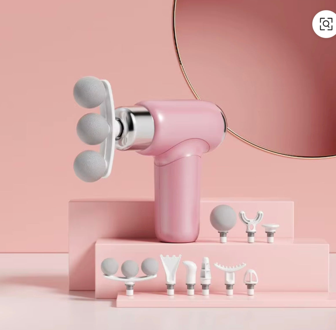 3 head premium massage gun